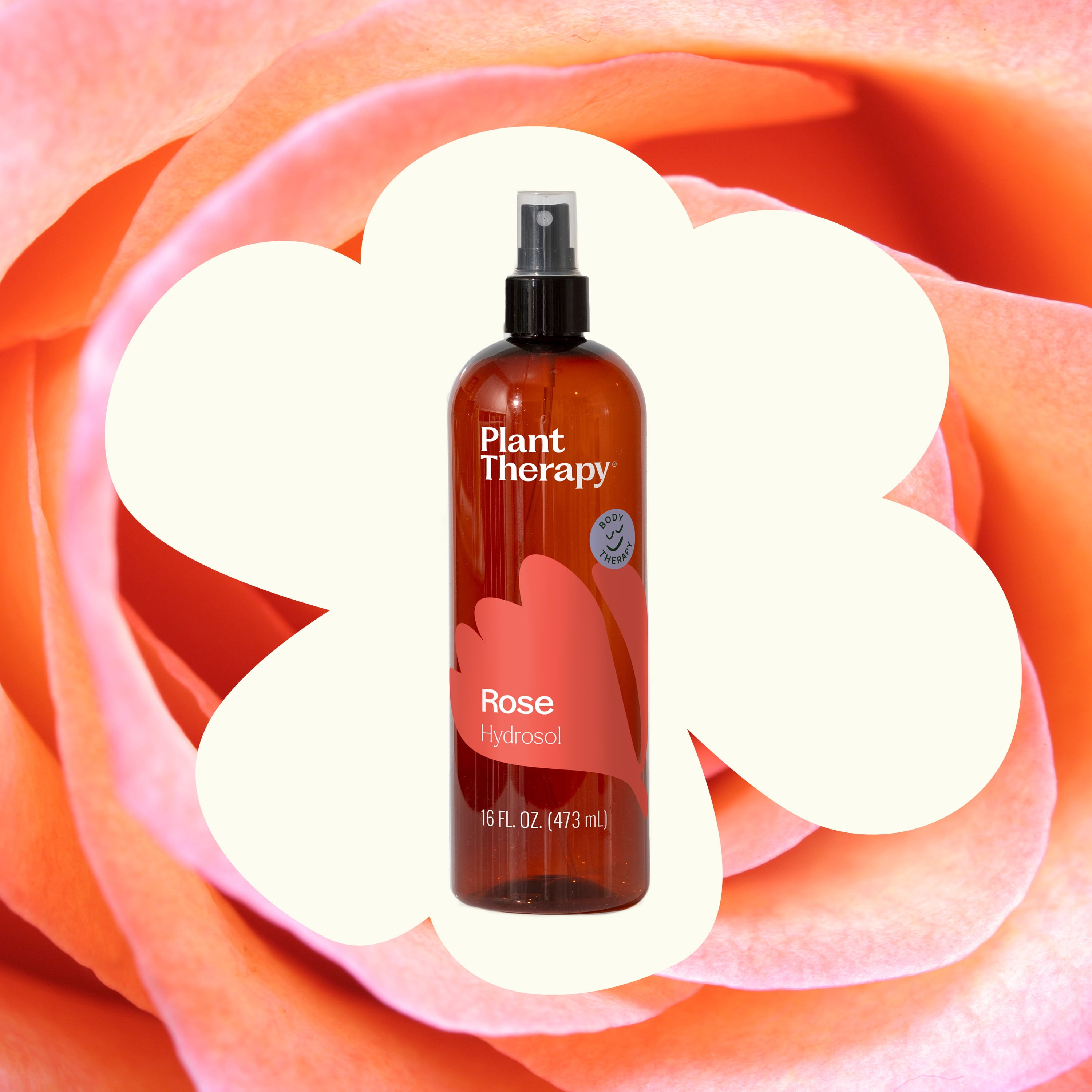 Plant Therapy Rose Hydrosol 16 oz By-Product of Essential Oils