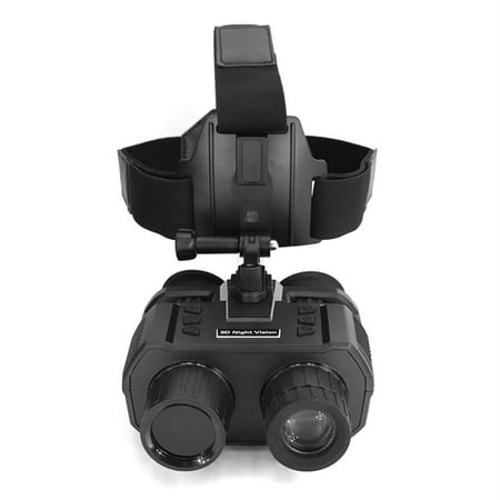 NV8000 1080P Night Vision Goggles 4X Digital Zoom Infrared Head Mounted Night Vision Binoculars with 3D Display 250M Night Range