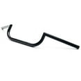 thumbnail image 2 of Krator Motorcycle Handlebar 7/8" Black Cafe Racer Clubman Compatible with Kawasaki Ninja 650R 650 R, 2 of 4