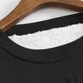 thumbnail image 4 of Aloohaidyvio Christmas Tops,Womens Round Neck Christmas Tree Print Thickened Plush Warm Long Sleeve Tops, 4 of 5