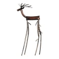 thumbnail image 1 of Iron Deer Sculptures Animal Elk Figurine Desktop Artwork for Living Room Bedroom Home Decor Ornaments Statues Sculpture Hand, 1 of 7