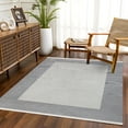 thumbnail image 4 of Grey Geometric Area Rugs for Living Room Washable Rugs Boho Moroccan Area Rug Soft Neutral Geometric Bohemian Carpet Distressed Indoor Rug for Bedroom Dining Room Office Foldable Nonslip Rug, 4 of 9