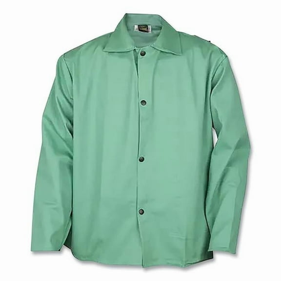 Tillman 6230 30" 9 oz. Green FR Cotton Welding Jacket, 3X-Large