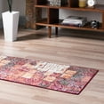 thumbnail image 3 of Rugs.Com Valencia Collection Runner Rug ‚Äì 6 Ft Runner Rust Red Low Rug Perfect For Hallways, Entryways, 3 of 10