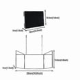 thumbnail image 5 of Retractable Hanging Three-sided Folding Vanity Mirror, 5 of 5
