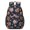 Pioneer Flower Floral Print Pattern-1, variant on Pioneer Flower Floral Print Pattern 17" School Backpacks for Teens,Waterproof Oxford Fabric,S-Shape Padded Straps for School,Travel,Hiking,Camping