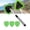 Green, variant on Car Windshield Cleaning Tool Extendable Microfiber Glass Wiper + 4 Reusable Pads,Gray