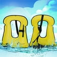 thumbnail image 2 of Sonducket Equipo de seguridad inflable portátil para snorkel y natación, chaleco inflable de flotabilidad gruesa Chalecos salvavidas y chalecos negro, 2 of 6