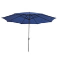 thumbnail image 1 of Yescom 13FT XL Large UV 30+ Aluminum Outdoor Patio Umbrella for Table Deck Market Yard Cafe Restaurant Hotel Pool Navy, 1 of 9