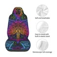 thumbnail image 4 of Honeii Indian Mandalas Dragonfly Print Car Seat Cover,Car Interior Covers,Universal Fit Seat Protector, Compatible with Most Cars, SUVs, Trucks, and Vans, 4 of 5