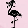 CafePress Flamingo In Witch Hat Baby Light Bodysuit, Size Newborn
