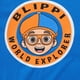 thumbnail image 4 of Conjunto Blippi de camiseta de manga corta y pantalones cortos naranjas para niños, 4 of 7
