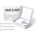 thumbnail image 4 of HAUS AND HUES Botanical Wall Art Framed - Set of 3 Calming Lavender Prints, Plant Posters, Framed Floral Prints, Minimalist Flower Pictures, Nature Artwork (24x36, Black Framed), 4 of 6