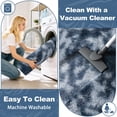 thumbnail image 6 of Shag Area Rugs for Living Room 6'(Round), Soft and Fluffy Shaggy Carpet for Pets, Machine Washable Floor Rugs for Living room, 6 of 6