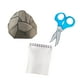 thumbnail image 4 of Disfraz de piedra, papel o tijera para Halloween, regalo de cosplay para fiestas temáticas., 4 of 8