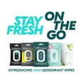 thumbnail image 5 of Dove Men+Care On-The-Go Deodorant Wipes Active + Fresh 25ct, 5 of 7