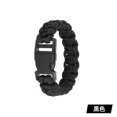 thumbnail image 3 of Pulsera trenzada de cuerda de paracaídas con cierre de clip de plástico. Se puede convertir en una cuerda resistente a roturas en caso de emergencia., 3 of 5