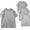 Gray, variant on Maean 3 Pack Big and Tall Shirts for Mens Basic Lightweight Breathable Short Sleeve Crewneck Shirt Plain Tee