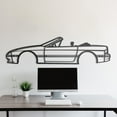 thumbnail image 3 of LaModaHome 1990 RX-7 Convertible Metal Silhouette Wall Art, 3 of 5