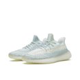 thumbnail image 1 of Zapatillas clásicas informales para hombre y mujer con diseño reflectante 3M Yeezy Boost 350 V2 MX en color negro oscuro y rojo, 1 of 4