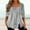 Gray, variant on Women's Button Down Tops Loose Slouchy Pleated Flowy Blouse Solid Trendy Square Neck Hollow Out Shirts Cotton Linen Long Sleeve Blouse Pink S
