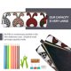 thumbnail image 5 of Easygdp Cute Bunny para Estuche de Lápices de Cuero, Estuche de Papelería de Cuero, Estuche de Gran Capacidad con Cremallera, 5 of 7