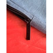 Nordstrom Men Navy Blue Cosmetic Bag Toiletry Dopp Kit Shaving Travel iPad Tablet Carrying Case