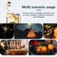 thumbnail image 5 of Luminous Watch Dial LED Rocker Lighter Refillable Butane Windproof Double Flame Lighter Mens Retro Stylish Accessory Gift, 5 of 5