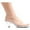 Clear, variant on Ellie Shoes E-305-Vanity 3 Inch Heel Womans Clear Mule Clear / 7
