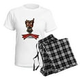 thumbnail image 4 of CafePress - Snorkel Yorkie Women's Light Pajamas - Women's Short Sleeve Print T-Shirt and Pants Light Cotton Pajama Set, 4 of 7