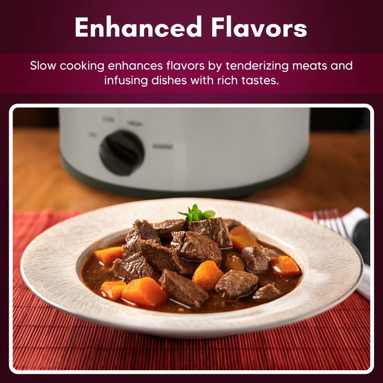 Elite Gourmet 1.5-Quart Mini Slow Cooker, White photo 4