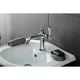 thumbnail image 2 of Kingston Brass KS154KLCP Nautical One-Handle Single-Hole Bathroom Faucet with Push Pop-Up Drain, Polished Chrome, 2 of 7