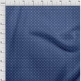 thumbnail image 4 of oneOone Rayon Blue Fabric Asian Floral Block Sewing Material Print Fabric By The Yard 56 Inch Wide, 4 of 5