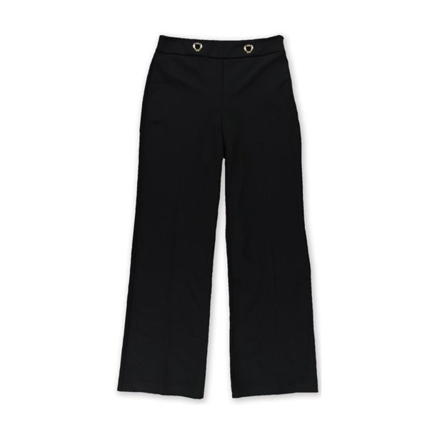 INC Pantalones casuales con estilo para mujer, negro, 6 regular