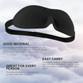thumbnail image 2 of 3D Contoured Concave Molded Sleep Eye Mask - Light Blocking for Men and Women, 2 of 6