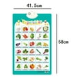 thumbnail image 2 of Números De Preescolar En Inglés, Tabla De Pared De Pvc Interactiva Con Sonido, Juguete Educativo Temprano Suave Para Niños Pequeños, Jardín De Infantes Advancent HA039511-01, 2 of 6