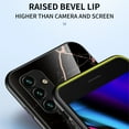 thumbnail image 6 of SaniMore Case for Samsung Galaxy A34 5G 6.5" 2023, Transparent Glass & TPU Bumpers 3-Layer Shock Absorbing Lightweight Marble Glass Full Body Protective Shell for Samsung A34 5G, Gold+Black, 6 of 10