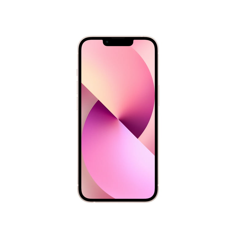 Total by Verizon Apple iPhone 13, 128GB, Pink- Prepaid Smartphone [Locked  to Total by Verizon] 