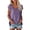 C-Purple88, variant on DHFJKG Cap Sleeve T Shirts For Women Casual Summer V Neck Loose Fit Solid Color Basic Tees Tops