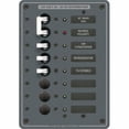 thumbnail image 1 of Panel Blue Sea Systems 8027 Tradicional Metal AC Main + 6 Pos, 1 of 9