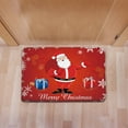 thumbnail image 2 of SDJMa Merry Christmas Door Mat Indoor Outdoor Entrance Doormat Non Slip Rubber Backing Door Mat Funny Christmas Decoration Doormat for Holiday Home Front Door Outside Entry, 24 x 16 Inch, 2 of 8
