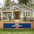 thumbnail image 6 of Decorative Design Father's Day Banner 3D Golden Lettering Happy Father's Celebration Banner for Family Gathering Holiday Event Home Decoration, 6 of 8