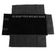 thumbnail image 1 of Joyería simple Bolsa de rollo Pulsera de terciopelo Bolsa de almacenamiento Organizador de collar para viajes a casa (Negro), 1 of 5