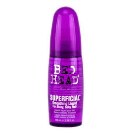 Tigi Bed Head Superficial Smoothing Liquid for shiny, silky hair - Size : 3.38 (Best Product For Silky Smooth Hair)