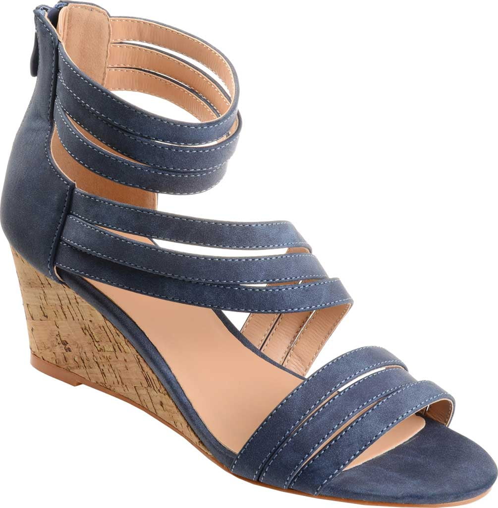 journee collection loki women's wedge sandals