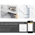 thumbnail image 4 of Mistaha WiFi Smart Thermostat Temperature Controller for Water Floor Heating & Water/Gas Boiler 3A Touch Control Weekly Programmable APP/ Voice Control Compatible with Home/, 4 of 8