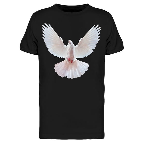 Graphic Free Flying Dove Tee Men's -Image by Shutterstock