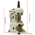 thumbnail image 2 of INTSUPERMAI Electric Ice Shaving Snow Cone Machine Snowflake Ice Crusher, 2 of 6