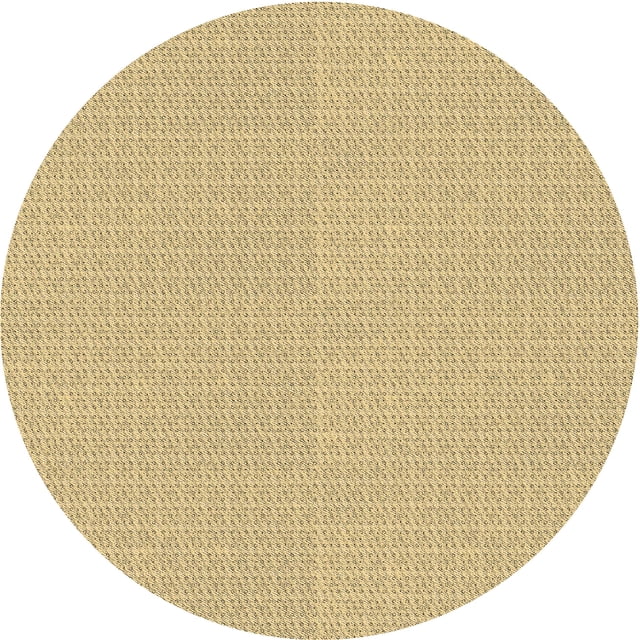 Ahgly Company Tapis d'Intérieur Lavables en Machine, Ronds, Transitionnels, Brun Caramel, Ronds de 6'