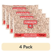 (4 pack) Faraon US Grade Dry Pinto Beans, 16 Oz